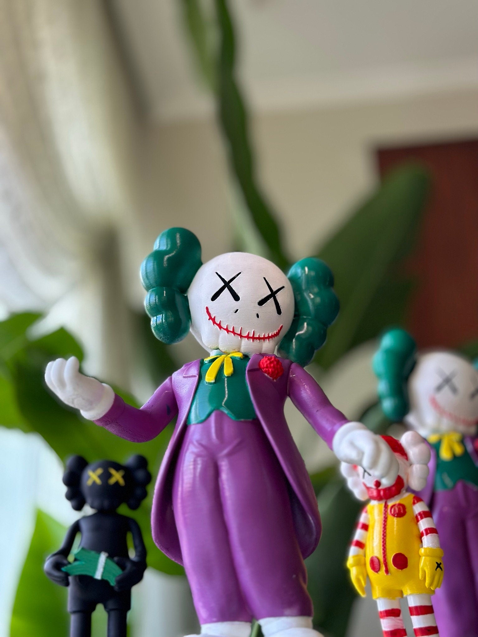 KAWS Joker Figure - Limited Edition Art Toy Collectible Statue for Home Decor & Unique Gifts