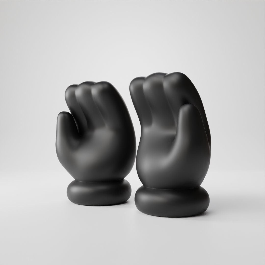 KAWS Hands Glove : Unique Art Collectible, Home Décor, Limited Edition Figurine, Modern Sculptures & Gifts for Art Lovers