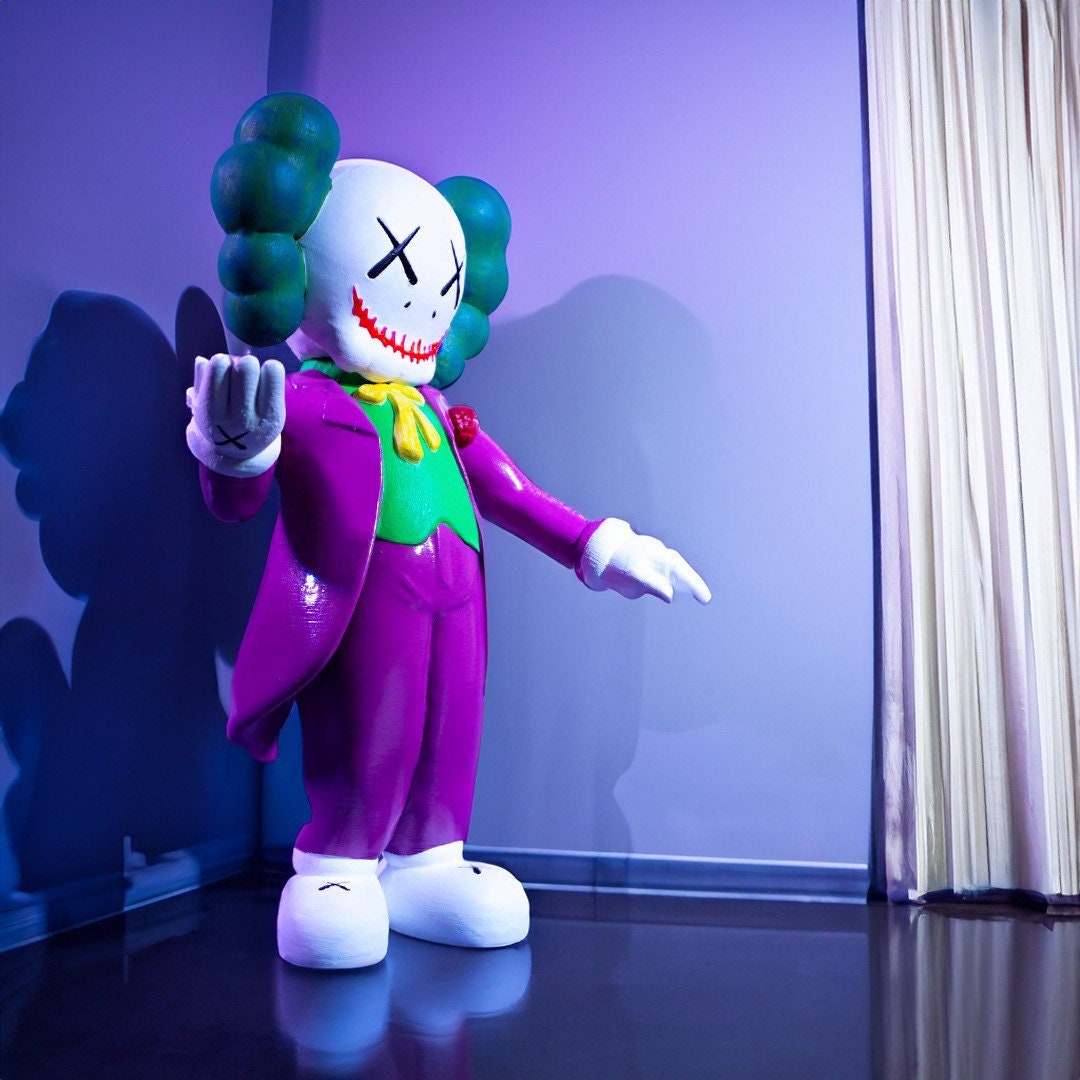 KAWS Joker Figure - Limited Edition Art Toy Collectible Statue for Home Decor & Unique Gifts