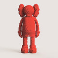 Brick KAWS Figure - Collectible Decorative Art Sculpture, Unique Design Desk Decor, Modern Pop Art Statue