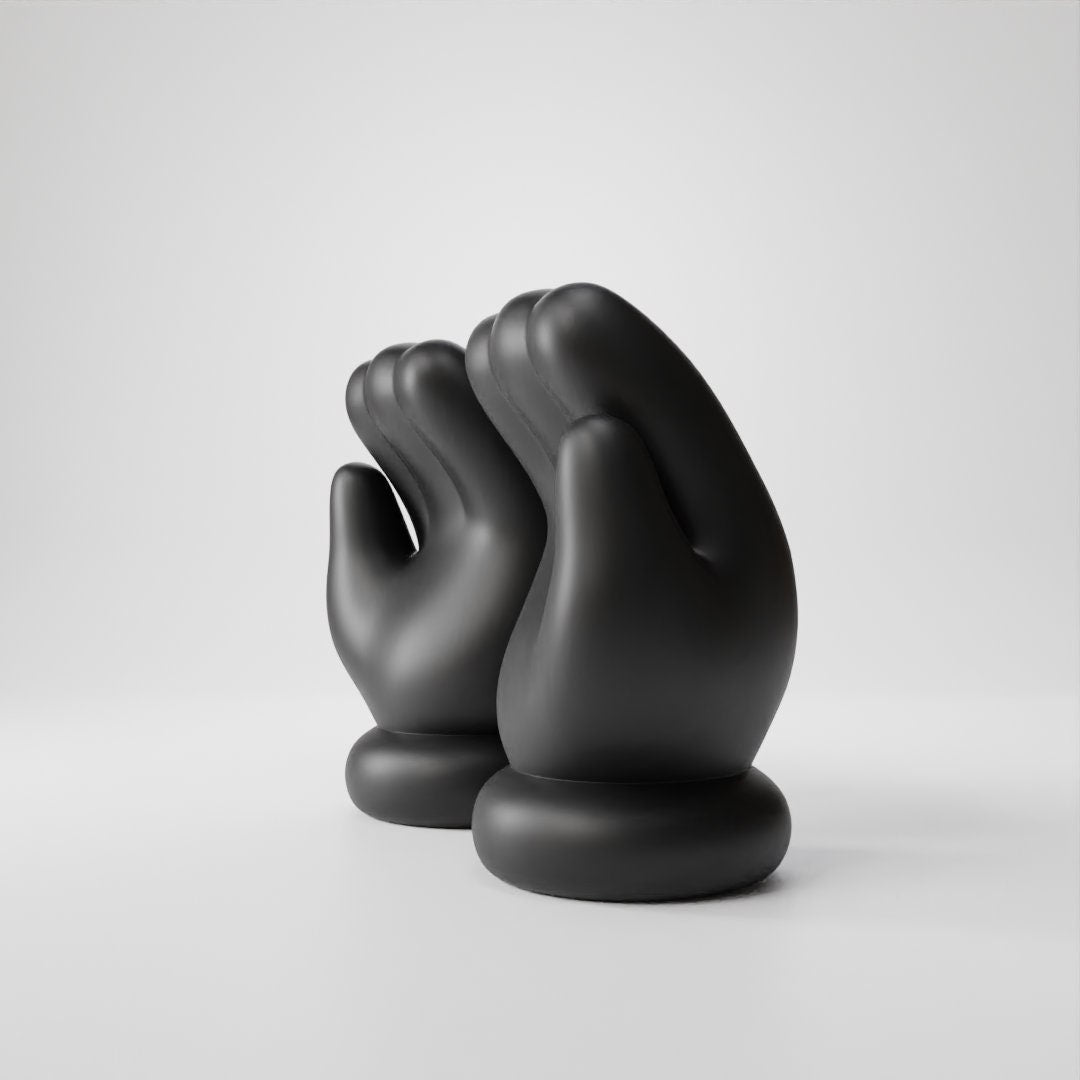 KAWS Hands Glove : Unique Art Collectible, Home Décor, Limited Edition Figurine, Modern Sculptures & Gifts for Art Lovers