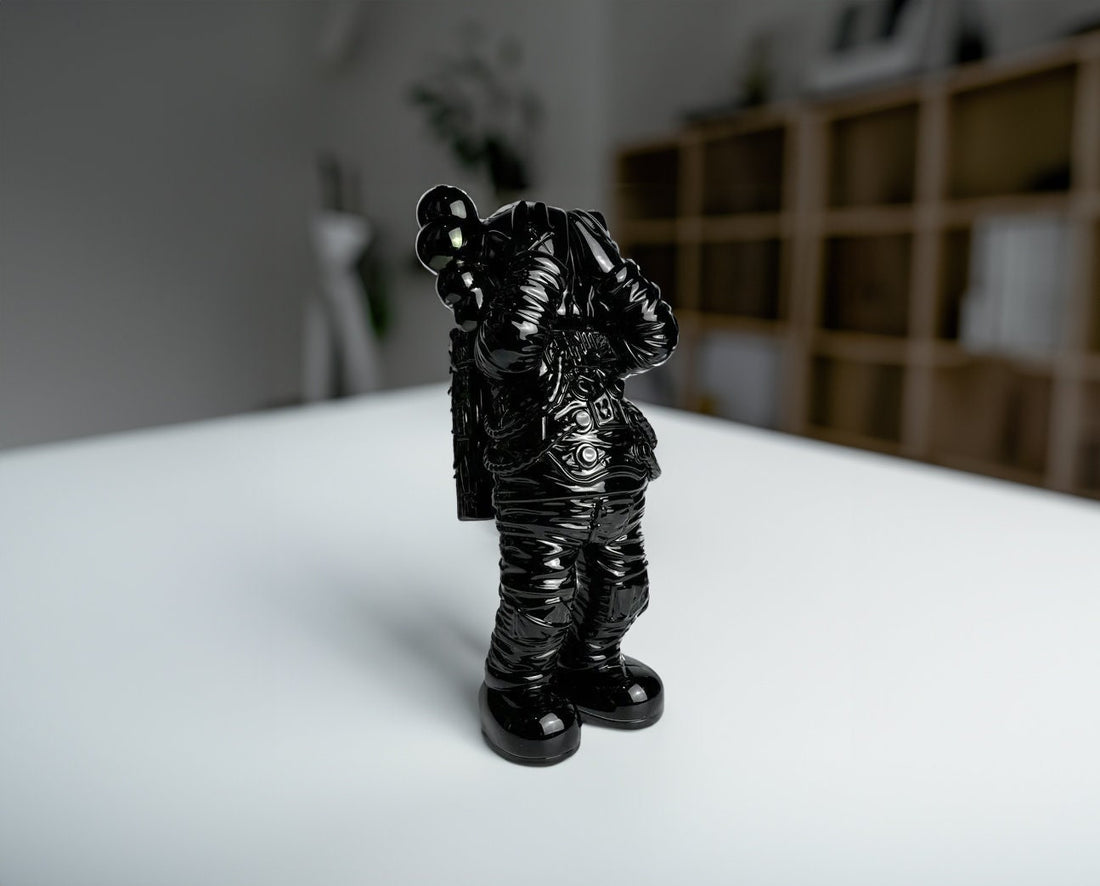 KAWS Space Black: Limited Edition Art Toy, Collectible Figure, Modern Home Decor, Gift for Art Lovers & KAWS Fans