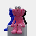 Kaws BFF Seated Statue - Modern Decorative Art Figure, Collectible Designer Toy