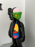 Kaws Flayed Open Figure: Collectible Decorative Art Sculpture - Modern Pop Art Design - Unique Gift for Home and Office Decor