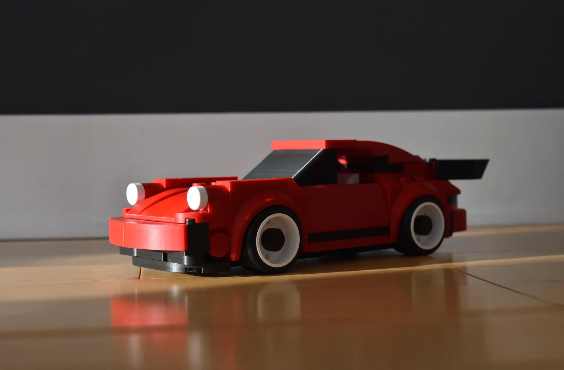 Large 2x Scale Brick Porsche 911 Model for Enthusiasts - Iconic Car Building Kit with Premium Detailing and Collectible Design