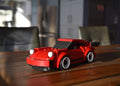 Large 2x Scale Brick Porsche 911 Model for Enthusiasts - Iconic Car Building Kit with Premium Detailing and Collectible Design