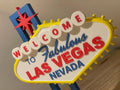 Iconic Las Vegas Sign Replica, Vintage-Style Home Decor, Retro Vegas Memorabilia, Perfect Gift for Travel Lovers, Neon-Inspired Wall Art