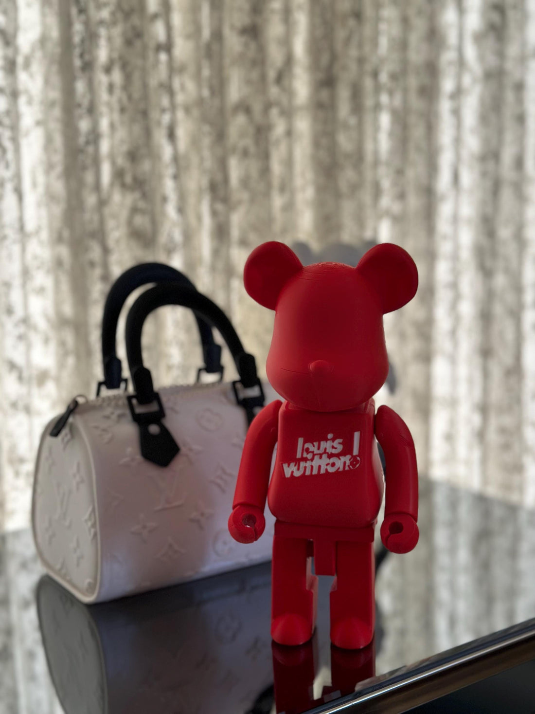 Luxury Bearbrick Art Figure - Designer Collectible with Premium Label Aesthetic - Iconic Statement Piece for Modern Decor