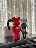 Luxury Bearbrick Art Figure - Designer Collectible with Premium Label Aesthetic - Iconic Statement Piece for Modern Decor