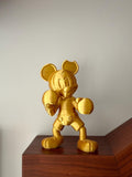 Boxer Mickey Figurine - Unique Mickey Mouse Boxing Statue - Fun Collectible for Disney Fans - Iconic Boxer Mickey Mouse Gift Decor Gold