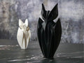 Elegant Bat Sculpture for Gothic Home Décor | Unique Bat Figurine for Halloween and Collectors | Handcrafted Gothic Art for Modern Spaces