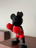 Boxer Mickey Figurine - Unique Mickey Mouse Boxing Statue - Fun Collectible for Disney Fans - Iconic Boxer Mickey Mouse Gift Decor Gold