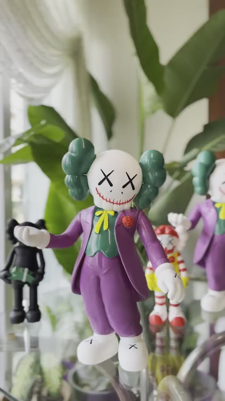 KAWS Joker Figure - Limited Edition Art Toy Collectible Statue for Home Decor & Unique Gifts